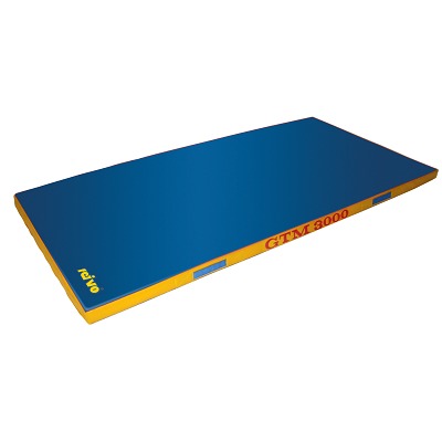 Sport-Thieme Turnmat "GTM 3000", Rood, 200x100x8 cm, 22 kg