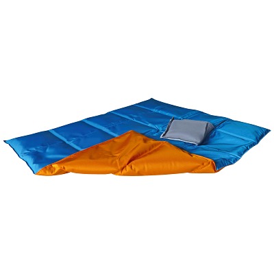 Enste Physioform Reha Gewichtsdeken, 90x72 cm / oranje-blauw, Buitenhoes Suratec