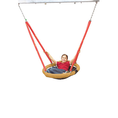 Huck Seiltechnik Schommelstoel "Mini-Vogelnest", Ophanghoogte 200 cm, Hennep