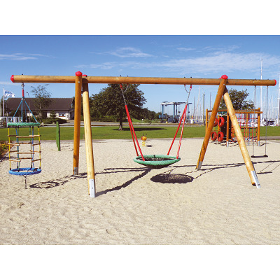 Huck Seiltechnik Schommelset van Douglas hout, Ophanghoogte 200 cm