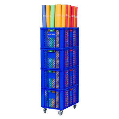 Sport-Thieme Opbergwagen "Pool Noodle", 60x40x135 cm