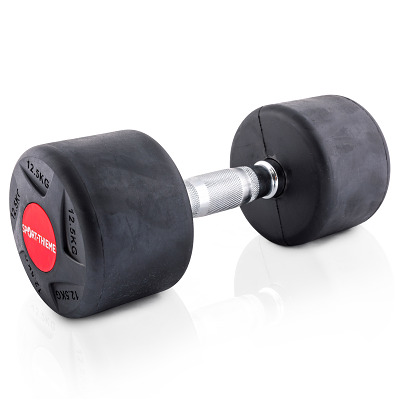 Sport-Thieme Compacte halter 'Rubber', 12,5 kg