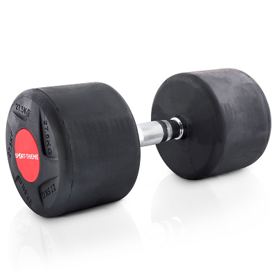 Sport-Thieme Compacte halter 'Rubber', 27,5 kg