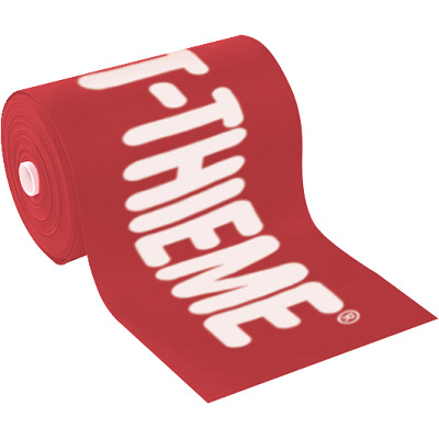 Sport-Thieme Therapieband 150 m, Rood, Extra sterk, 2 m x 15 cm