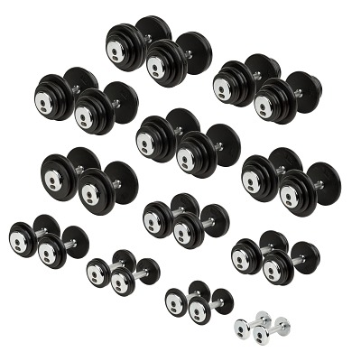 Sport-Thieme Compacte halter-set, 2,5-30 kg