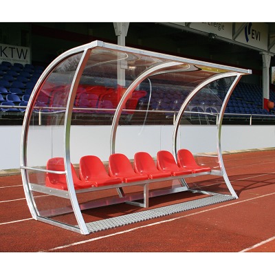 Dug-Out "Exklusiv", 2,00 m breed, 4 zitplaatsen