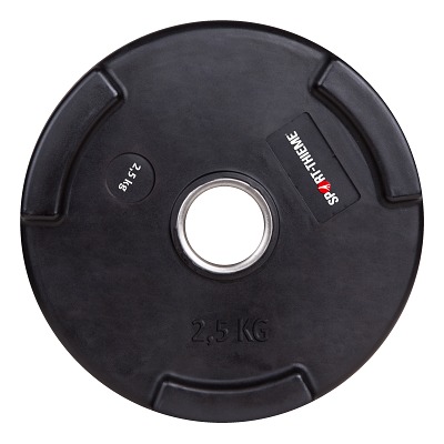 Sport-Thieme Halterschijf "Wedstrijd", PU, 2,5 kg
