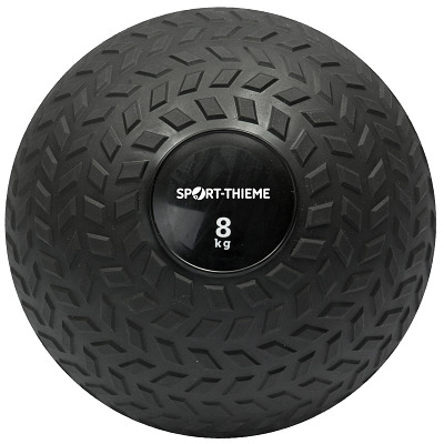 Sport-Thieme Slamball, 8 kg, Zwart
