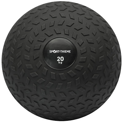 Sport-Thieme Slamball, 20 kg, Zwart