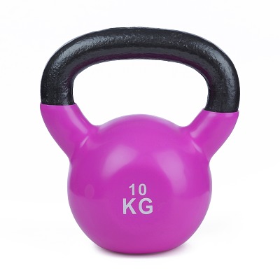 Sport-Thieme Kettlebell 'Vinyl', 10 kg, Lila