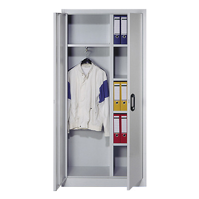C+P Lerarenkast "Serie 900", Clowngroen (RAL 110 80 60), Lichtgrijs (RAL 7035)