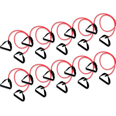 Sport-Thieme Fitness-Tube-Set "Safety", Level 2, roze