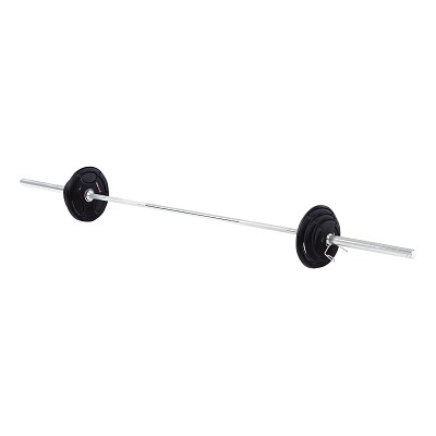 Sport-Thieme Lange halter-set 60 kg oder 85 kg, PU-rubber coating, 60 kg