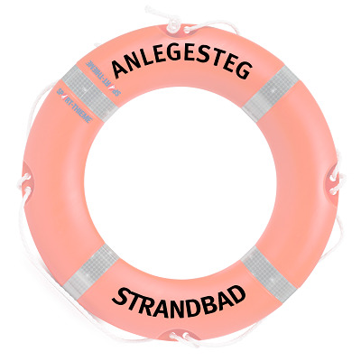 Etikettering voor reddingsboei