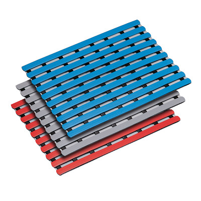 Badmat op maat, 80 cm, Blauw