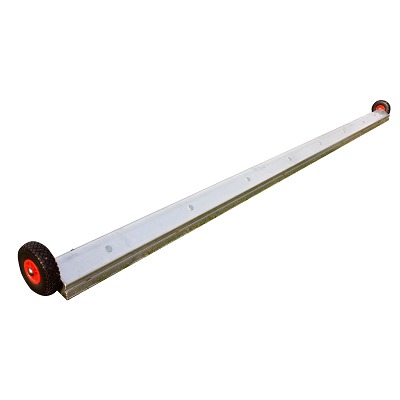 Anti-kiepbeveiliging voor Grootveld-Voetbaldoel "Safety", Vierkant-profiel 80x80 mm, Voor doelen  7,32x2,44 m, onderste doeldiepte 1,5 m