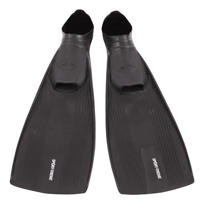 Sport-Thieme Zwemvliezen "SRL", 28-30, L: 37 cm, zwart
