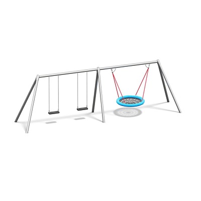 Playparc Schommelset met vogelnest, Ophanghoogte 245 cm
