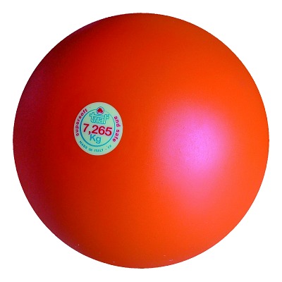 Trial Trainings-Stootkogel, 7,265 kg, oranje