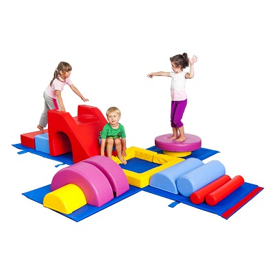 Schuimstofbouwstenen-set "Gymnastiek-box", Mini