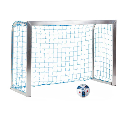 Sport-Thieme Mini-Voetbaldoel 'Training', Incl. net, blauw (mw 10 cm), 1,80x1,20 m, Tortiefe 0,70 m