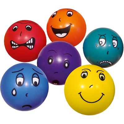 Motoriekballen-Set "Emotional Faces