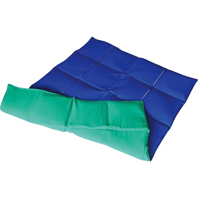 Enste Physioform Reha Gewichtsdeken, 90x72 cm / groen-blauw, Buitenhoes katoen
