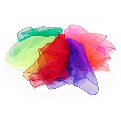 Sport-Thieme Jongleerdoeken set "Klein", 65x65 cm