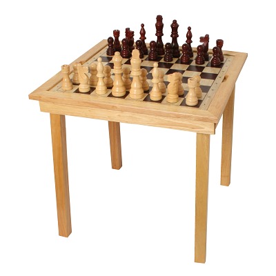 Bartl Speeltafel "Schaak, Dame & Ludo