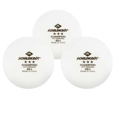 Schildkröt Tafeltennisballen "3-Star Champion", 3-delige set