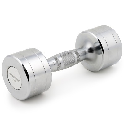 Sport-Thieme Compacte halter 'Chrome', 6 kg