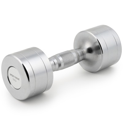 Sport-Thieme Compacte halter 'Chrome', 7 kg