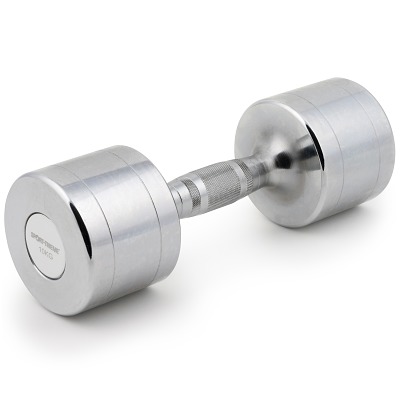 Sport-Thieme Compacte halter 'Chrome', 10 kg