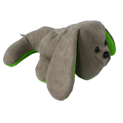 Gewichtsdier 'Vibrerende hond Lenny', Groen