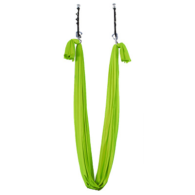 AerialX Yogadoek 'Aerialyoga', Lemon, Met 2 plafondankers