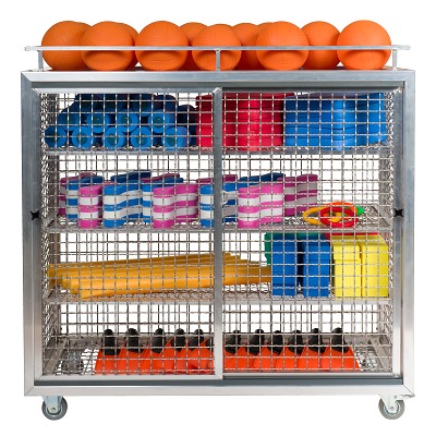 Sport-Thieme Roosterwagen 'Zwembad', 125x62x125 cm, Met wielen