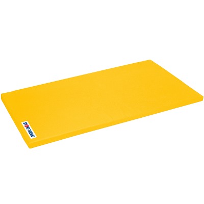 Sport-Thieme Turnmat "Super", 150x100x6 cm, Polygrip geel, Basis