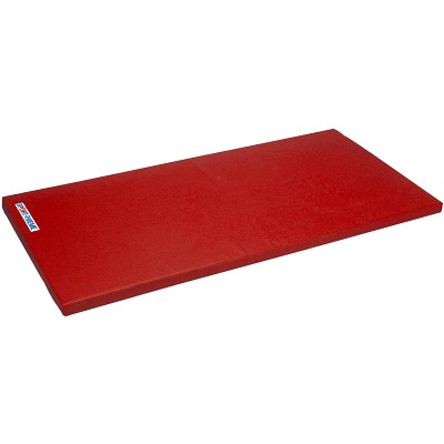 Sport-Thieme Turnmat "Super", 200x125x8 cm, Polygrip rood, Basis