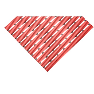 EHA Badmat "ManuPlast", 100 cm , Rood
