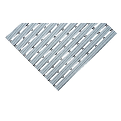 EHA Badmat "ManuPlast", 80 cm, Grijs