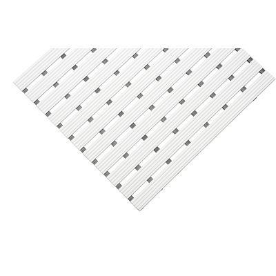 EHA Badmat "ManuPlast", 60 cm, Wit