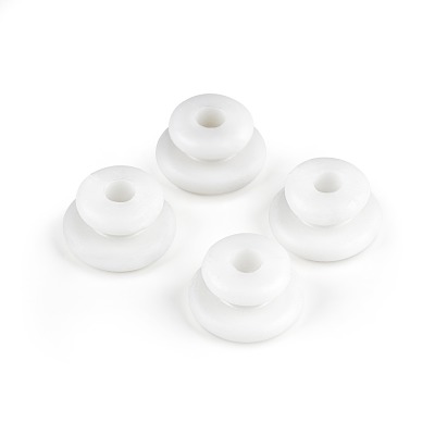 Sport-Thieme Rubbervoeten voor aerobic-stepper, Set van 4