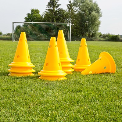 Sportifrance Markeringskegel-set "Multi-Actie", 30 cm, geel