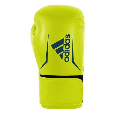 Adidas Bokshandschoenen "Speed 100", 8 oz., Geel-blauw