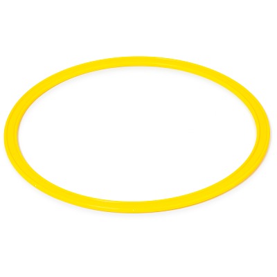 Sport-Thieme Gymnastiekhoepel "Plat", ø 40 cm, Geel