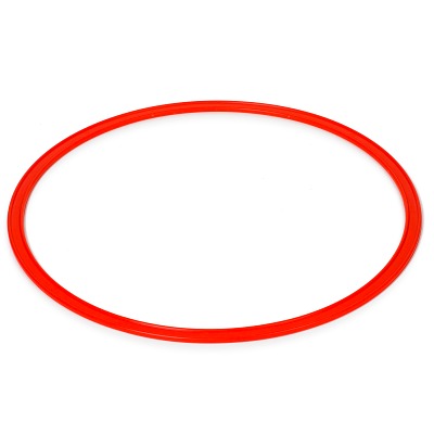 Sport-Thieme Gymnastiekhoepel "Plat", ø 50 cm, Rood