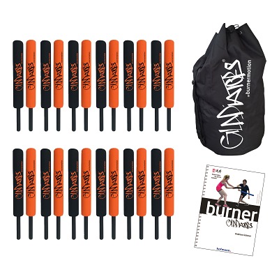 Burnermotion Anti-agressiestokken-set "School", Kids