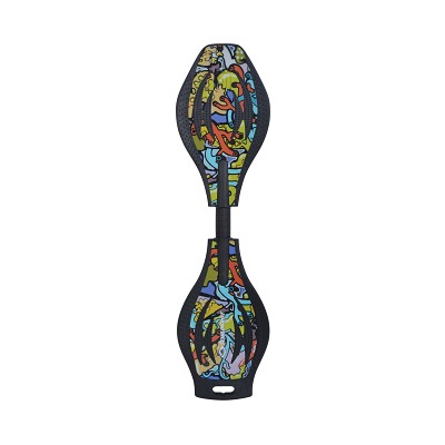 Schildkröt Waveboard "Good Vibes", Grafitti