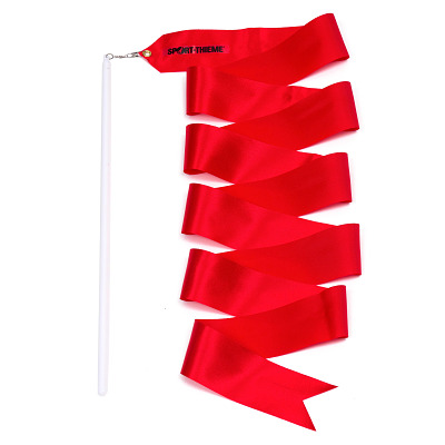 Sport-Thieme Gymnastieklint met staaf, 2 m, Rood