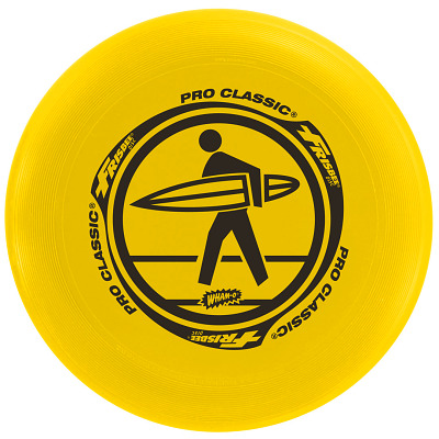 Frisbee Werpschijf "Pro Classic", Geel